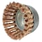 Weiler 2-3/4" Single Row Knot Wire Cup Brush .020" Bronze 5/8"-11 UNC Nut 13299 - alternate 2